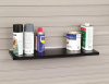 Laminate Shelf w/brkt - 24"w x 8"d